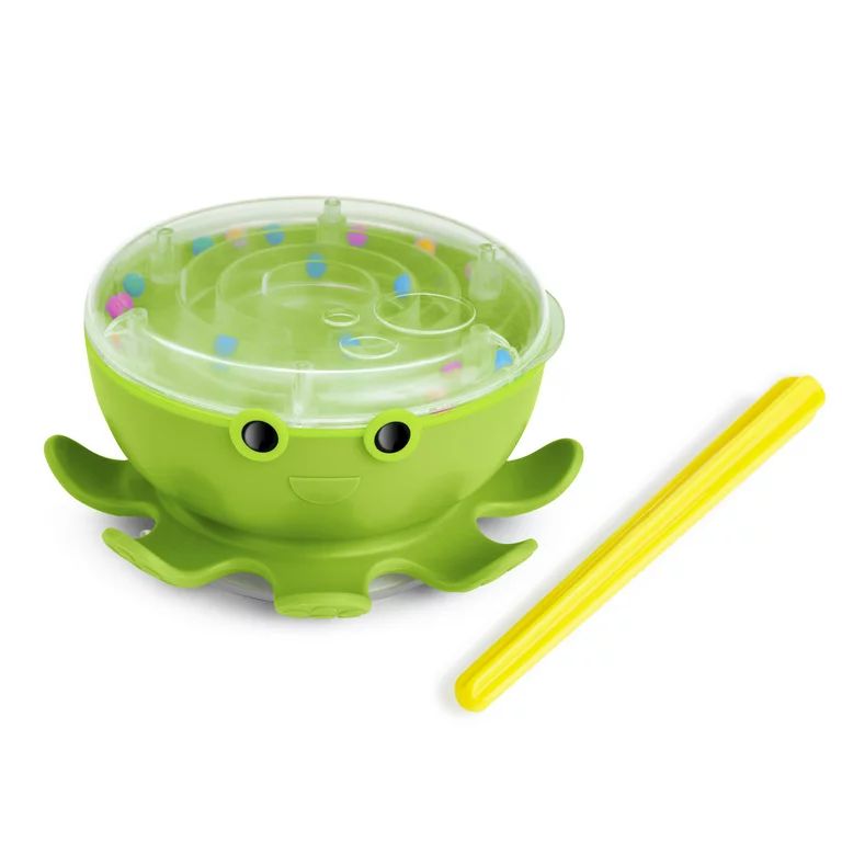 Munchkin Octodrum 3-in-1 Musical Toddler Bath Toy (Drum, Tambourine and Maze),  Green | Walmart (US)