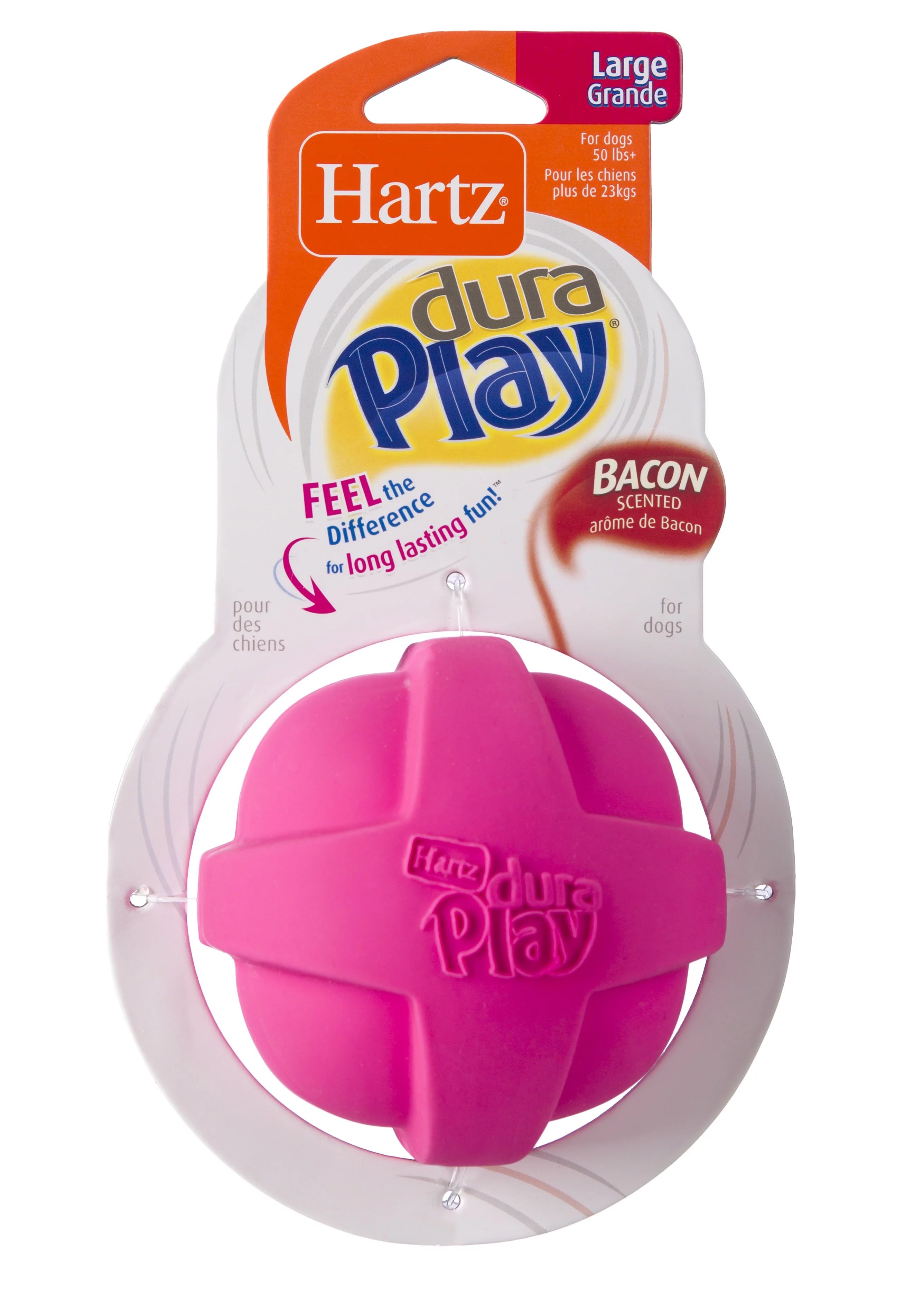 Hartz Dura Play Ball Dog Toy, Large, Color May Vary | Walmart (US)