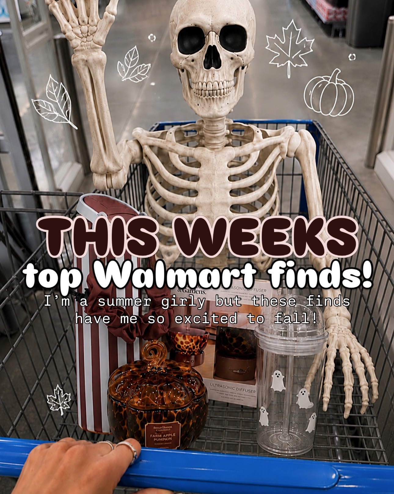Type “FALL FINDS” and I’ll send a DM straight to your inbox 📨 with details on my favorite goodies from @walmart right now! 🍁🍂🎃👻

I missed out on this skelly last year but I got him this year! He’s so cool! Also don’t sleep on the men’s section! The finds are 10/10! ✨which find do you love the most?! 

#walmartfinds #fallfinds #walmartcreator @walmart