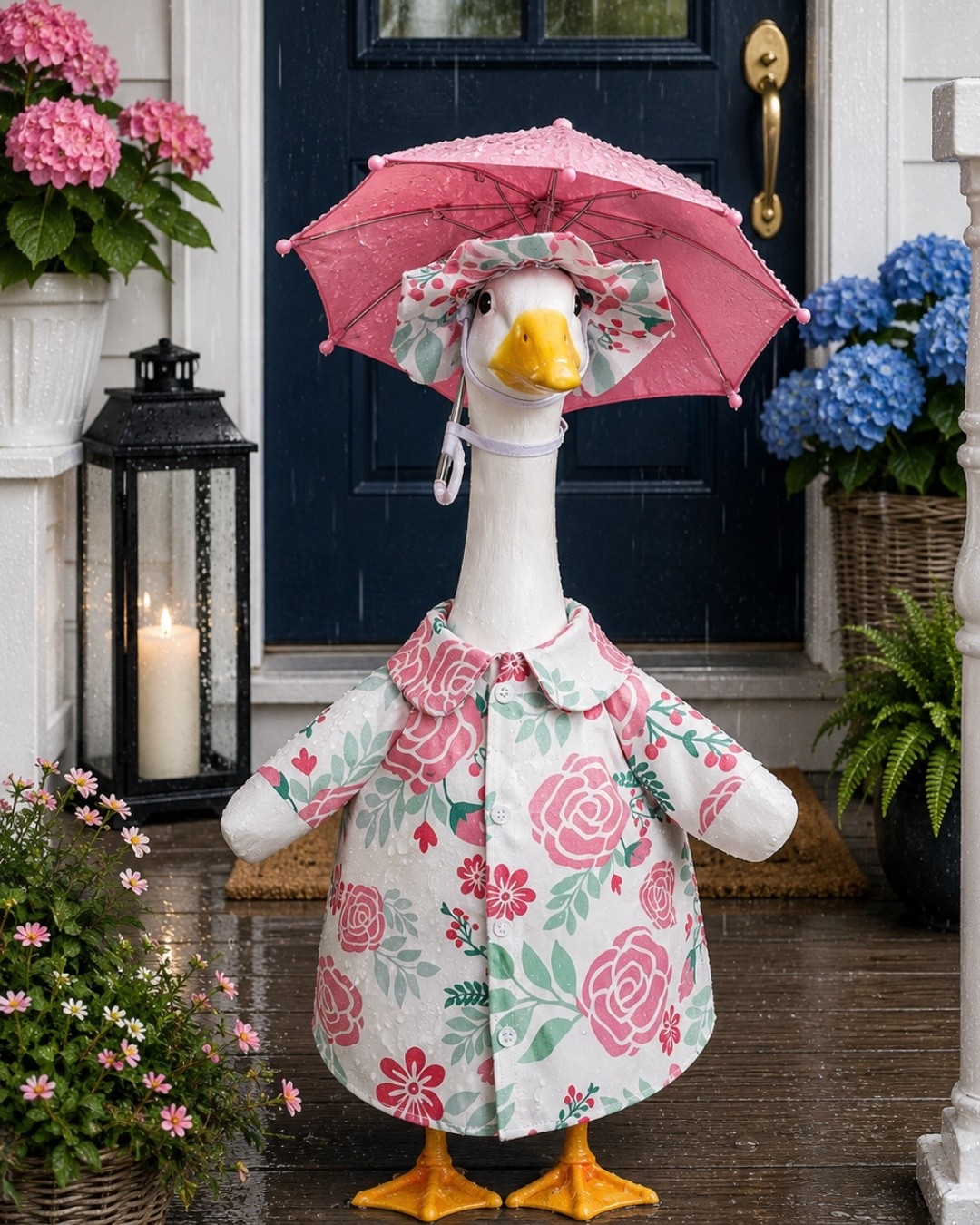 Your Porch Goose needs a raincoat ☔️ #porchGoose

#LTKHome