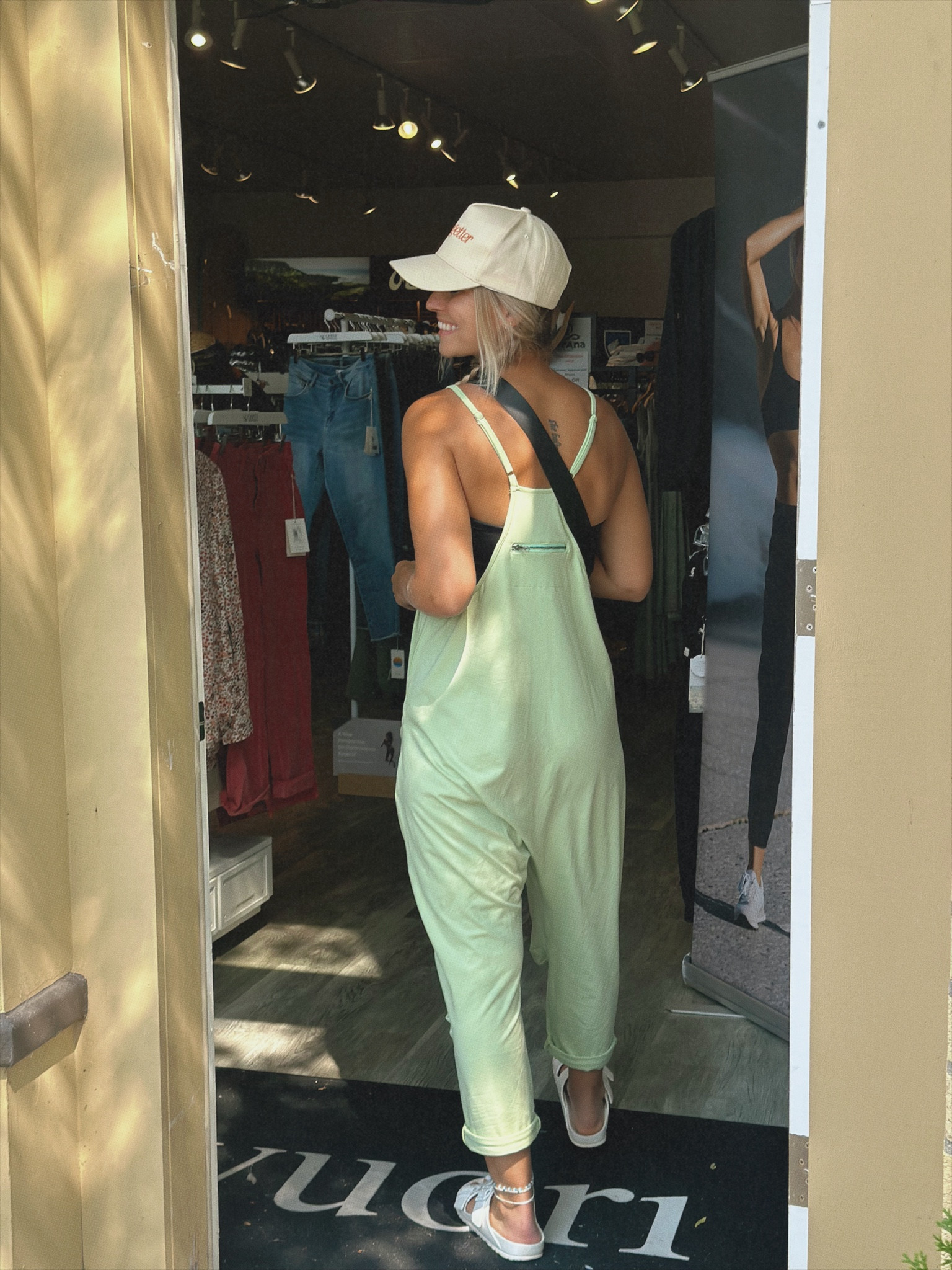 Perfect summer farmers market outfit! This is the free people dupe, and I like that it’s not as baggy, and also 1/3 the price! 

#LTKTravel #LTKActive #LTKSwim
