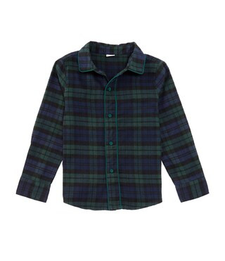 Edgehill Collection x Darby Fallon Clark Little Boys 2T-7 Tyler Plaid Woven Button-Front Shirt | ... | Dillard's