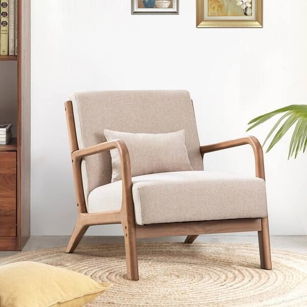 Aston Modern Solid wood Accent Chair - On Sale - Overstock - 34679077 | Bed Bath & Beyond