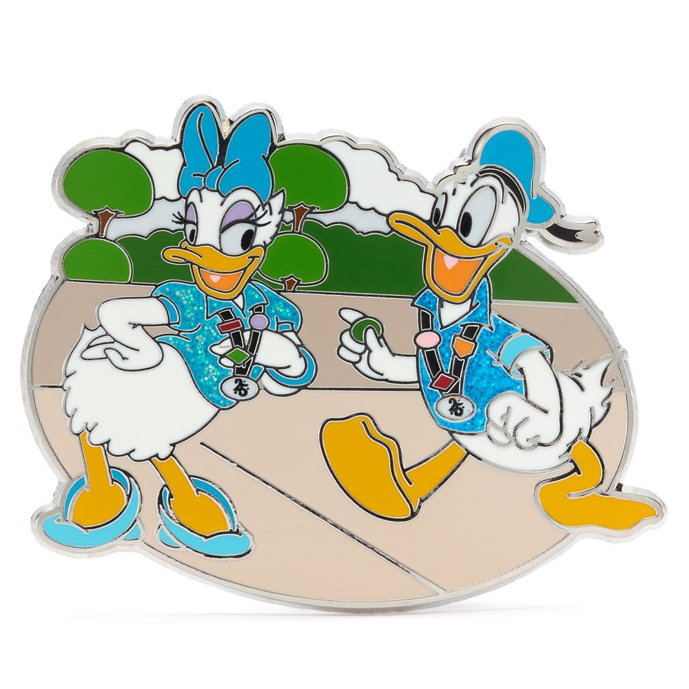 Donald Duck and Daisy Duck Pin – Disney Pin Trading 25th Anniversary | Disney Store