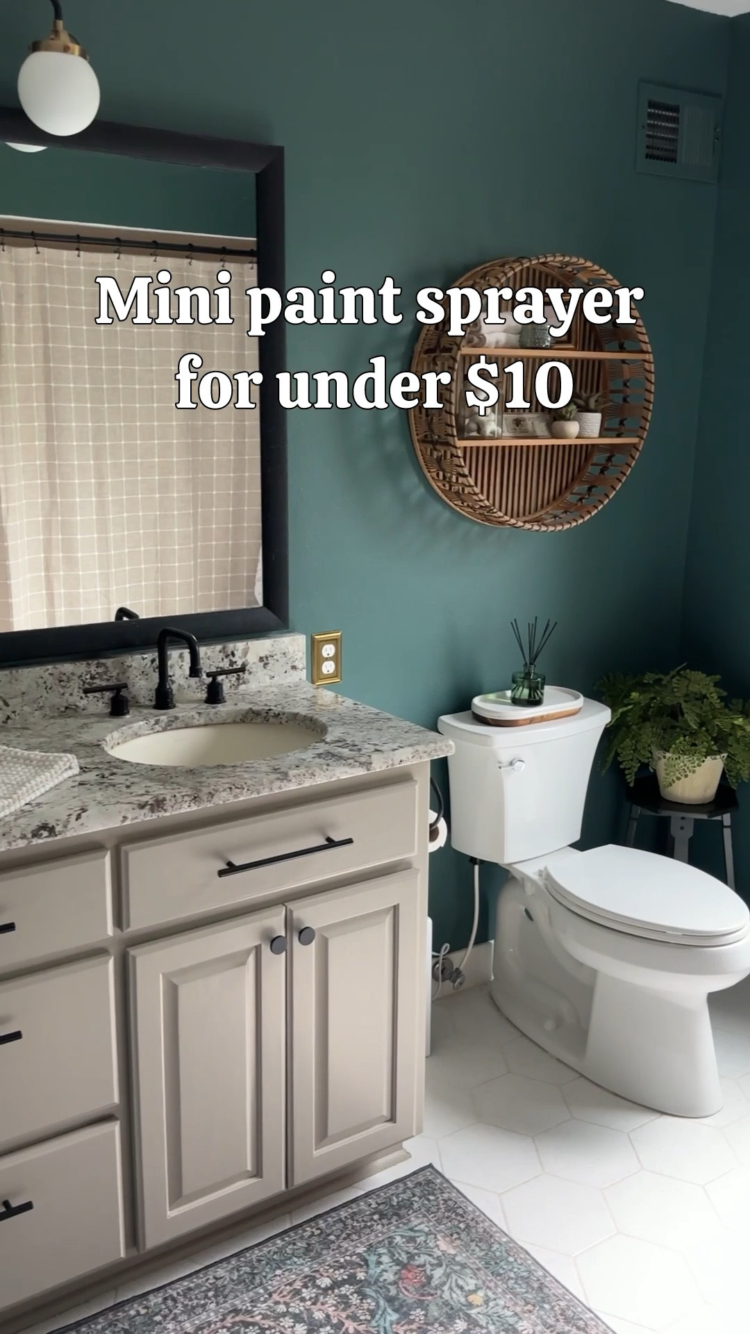 This product is GENIUS!! It’s a mini paint sprayer that is absolutely perfect for small projects, like this air return vent that I wanted to blend with the wall. 

If using latex paint, I found that you really have to thin it with water. I probably did a 50/50 ratio.  The unit is finicky but it eventually worked. I had a backup canister in hand, which was helpful. The first one got very cold and had to warm up before I could use it again, so the second canister came in handy. 

This is a really great tool for small DIY projects where you don’t want to have brush strokes or pull out the large paint sprayer. 



#LTKHome #LTKOver40 #LTKFindsUnder50