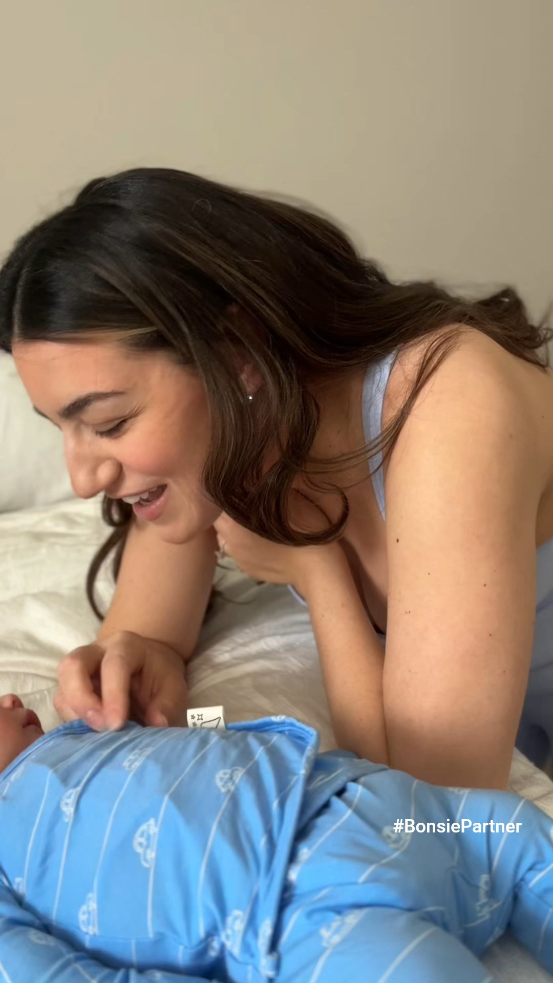 #BonsiePartner Wish I included in my hospital bag! They make skin to skin so much easier and no worrying about zippers catching on their delicate skin. Great gift idea for any new parent!

#LTKFamily #LTKBaby #LTKBump