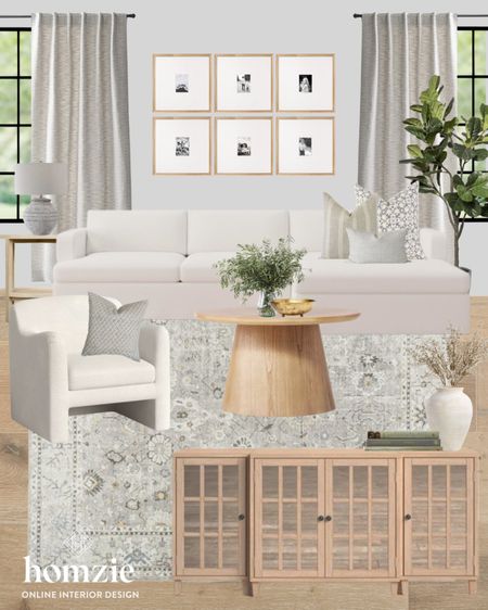 Light, bright, and neutral living room decor, coastal living room, living room design, living room inspo, living room inspiration, family room design, living spaces, home decor, coastal home, traditional home, transitional home, coastal decor, coastal home decor, living room rug, living room curtains, living room furniture, living room chair, white sofa, sofa, couch, traditional living room, gallery wall frames, wood frames, wood coffee table, wood buffet, wood console, grey rug, neutral living room, transitional living room, living room sectional  

#homedecor #livingroom #coastaldecor #traditionaldecor #rug #moodboard

#LTKhome #LTKstyletip #LTKfamily