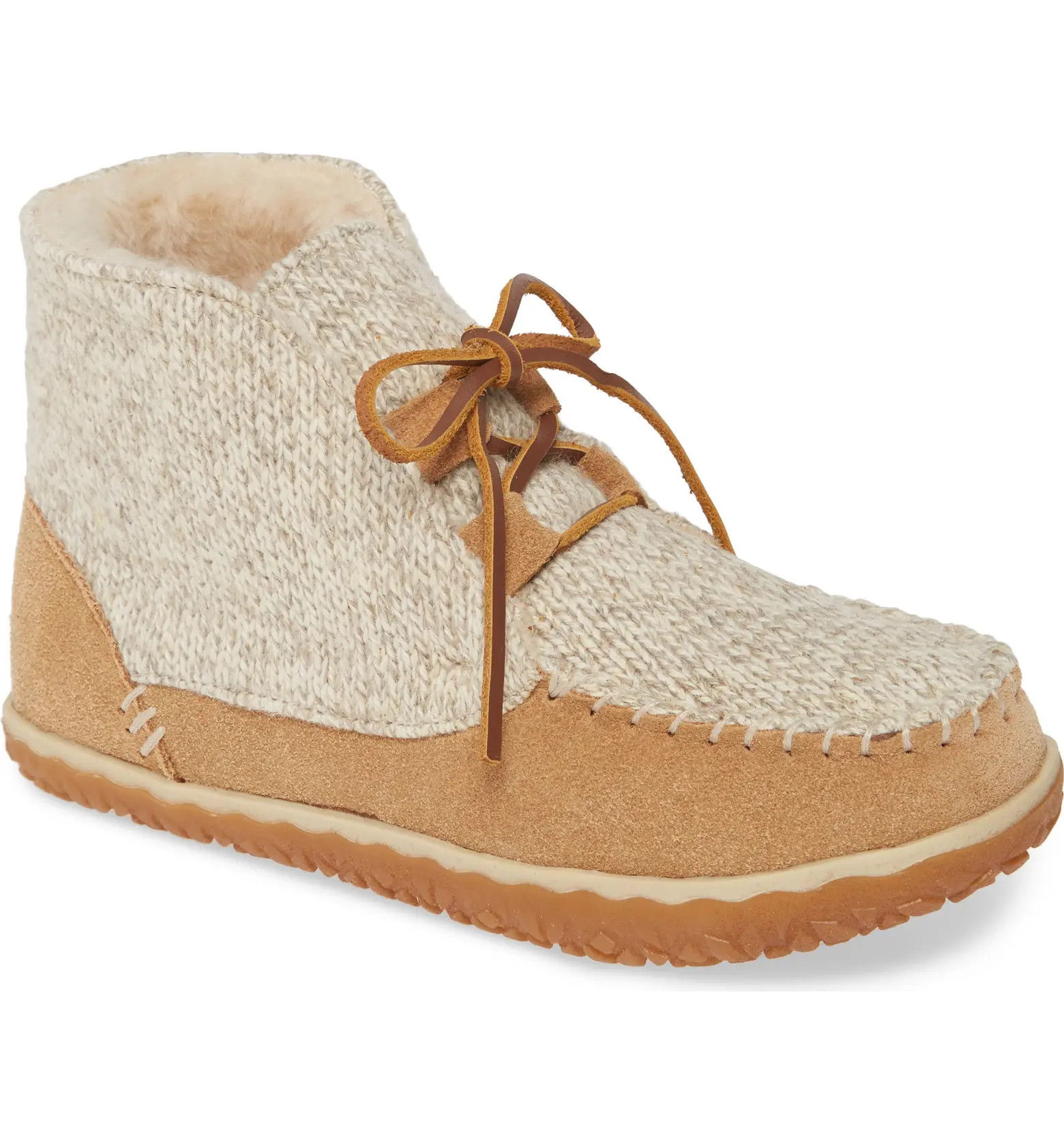 Minnetonka Torrey Faux Fur Lined Slipper Bootie | Nordstrom | Nordstrom