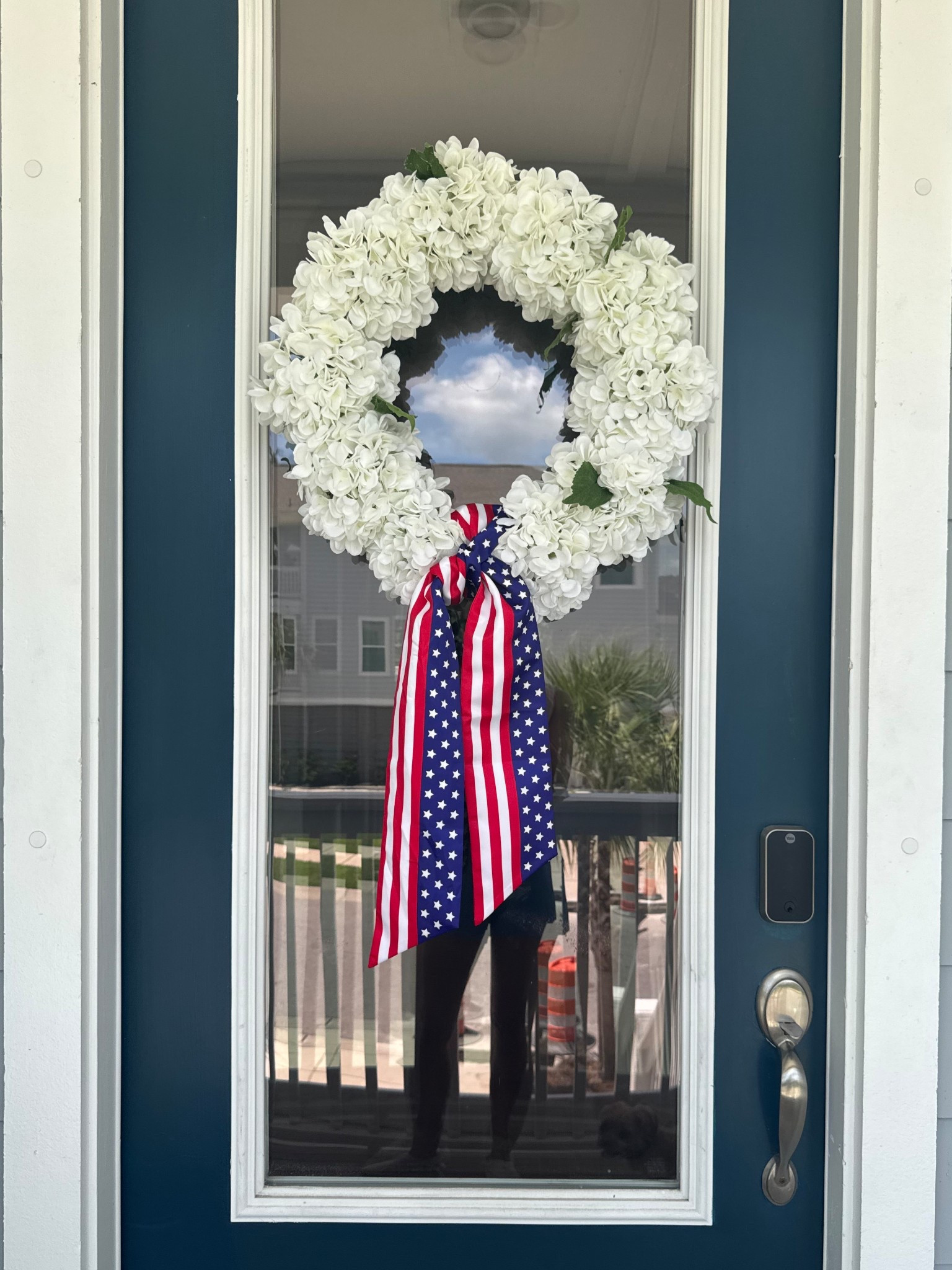Add a little patriotic flare to your front door with this flag inspired wreath sash!🇺🇸

#LTKHome #LTKSummerEdit #LTKSeasonal