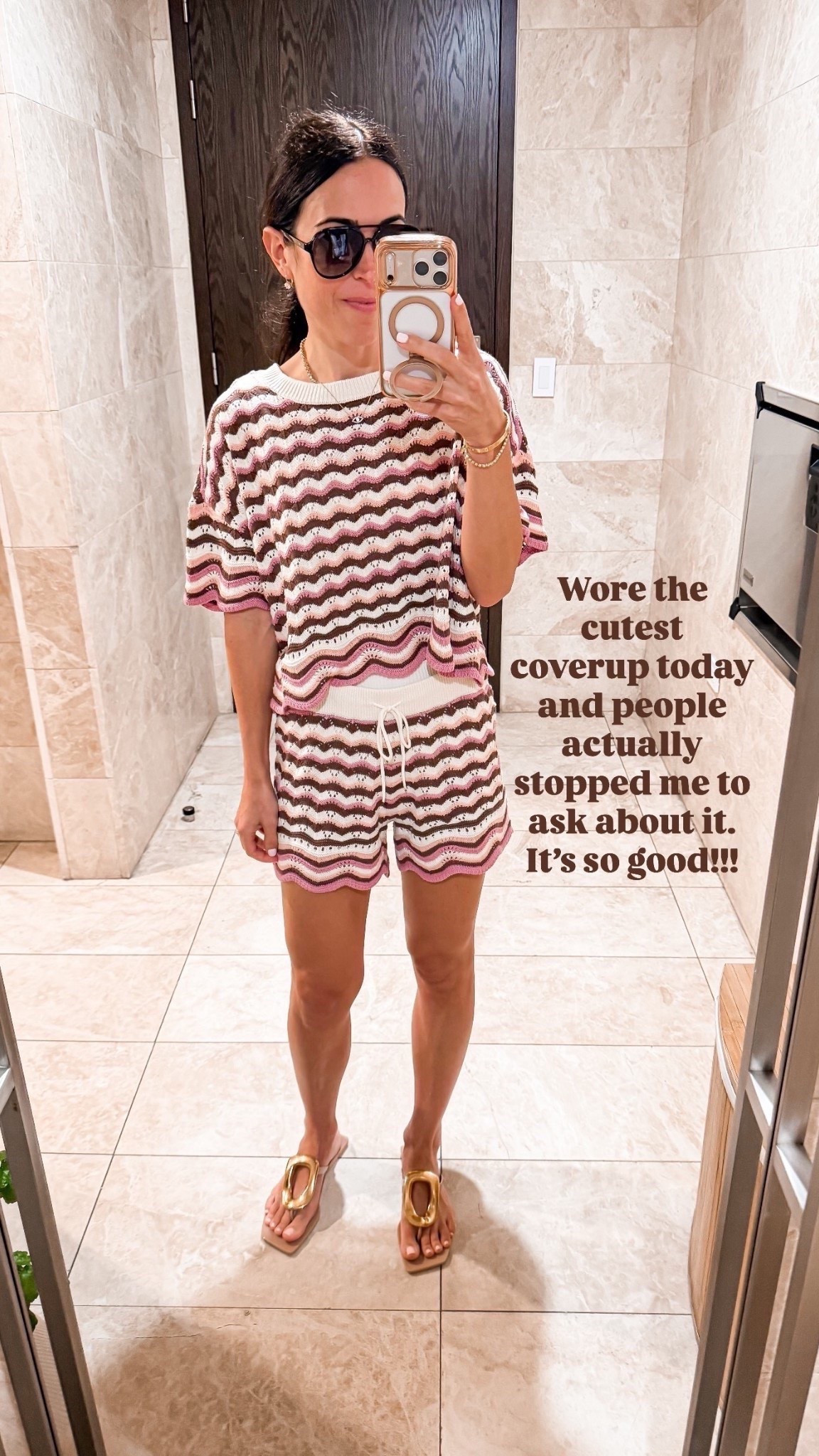 Wore the cutest coverup today and people actually stopped me to ask about it. It’s so good!!! Wearing size small

#LTKSeasonal #LTKOver40 #LTKootd