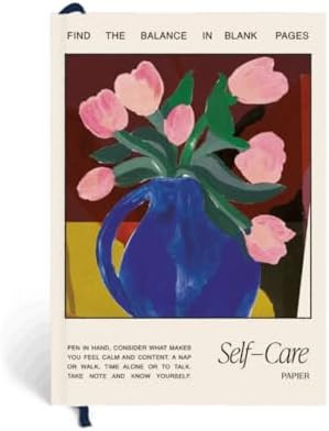 Papier Tulip Vase 12 Week Wellness Journal - Floral Hardback | Log Intentions Sleep & Energy, Mor... | Amazon (US)