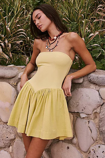 Onda Drop-Waist Tube Midi | Free People (Global - UK&FR Excluded)