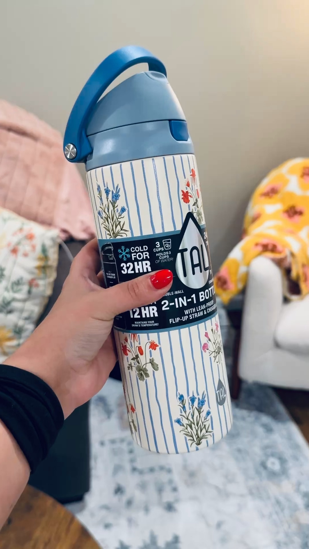 This water bottle is my spring vibe!!! 

 