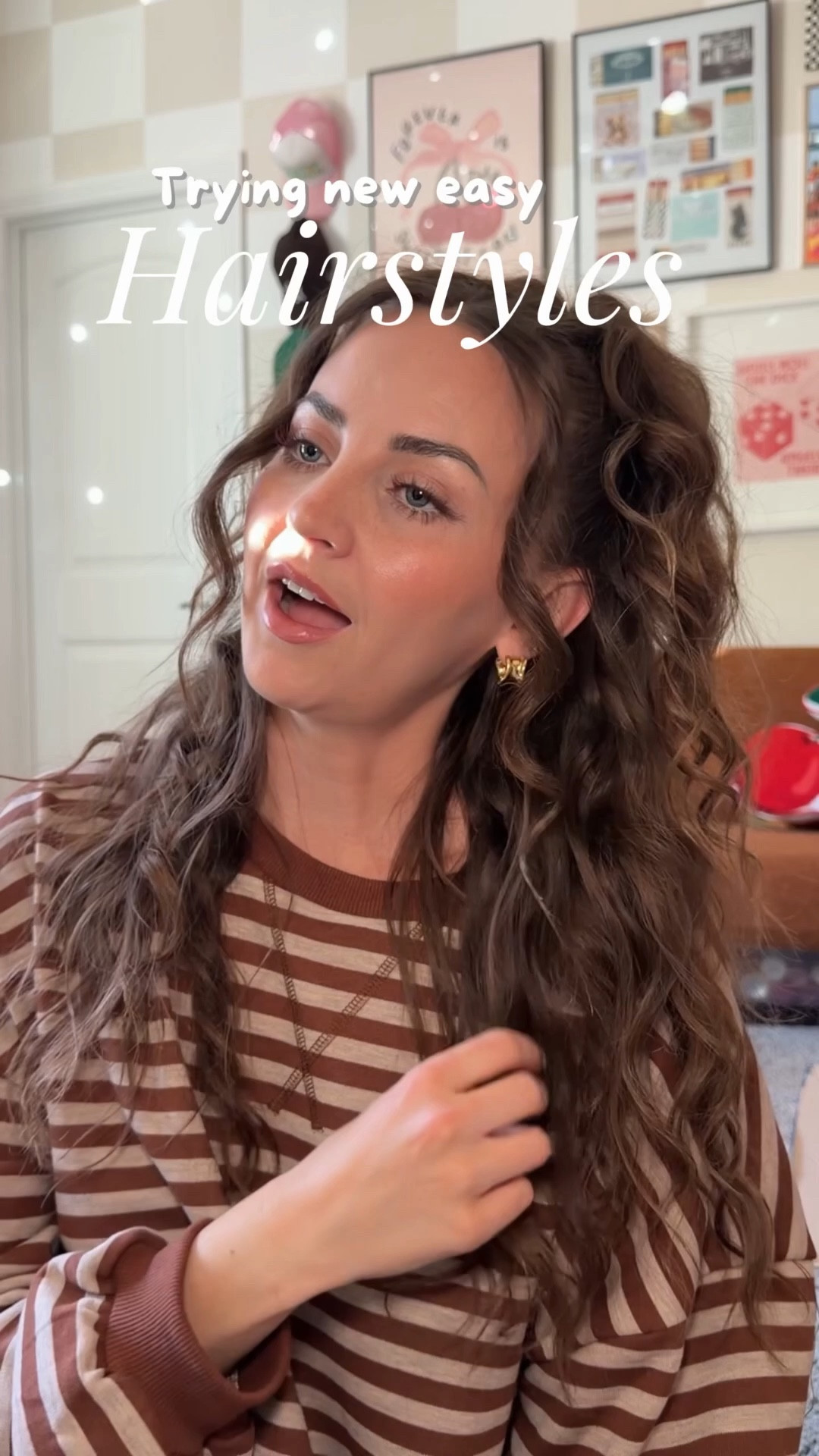 Half up hairstyle!! 

#LTKBeauty