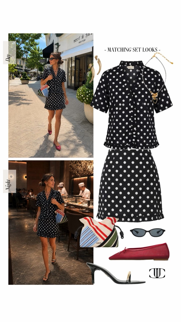 ✨ One outfit. Two occasions. One simple shoe change.

I've styled 8 chic matching sets that effortlessly take you from office to happy hour, errands to mahjong night, and pool to dinner—proving you don't need a whole new outfit to create a fresh look.

These versatile sets are the ultimate wardrobe heroes: polished, comfortable, and easy to dress up or down with the right pair of shoes. Tap to shop all the looks and see how one matching set can do it all. 🤍✨

#LTKStyle #MatchingSet #OutfitInspiration #EffortlessStyle #CapsuleWardrobe #DayToNightStyle #SummerStyle

#LTKootd #LTKSeasonal #LTKOver40