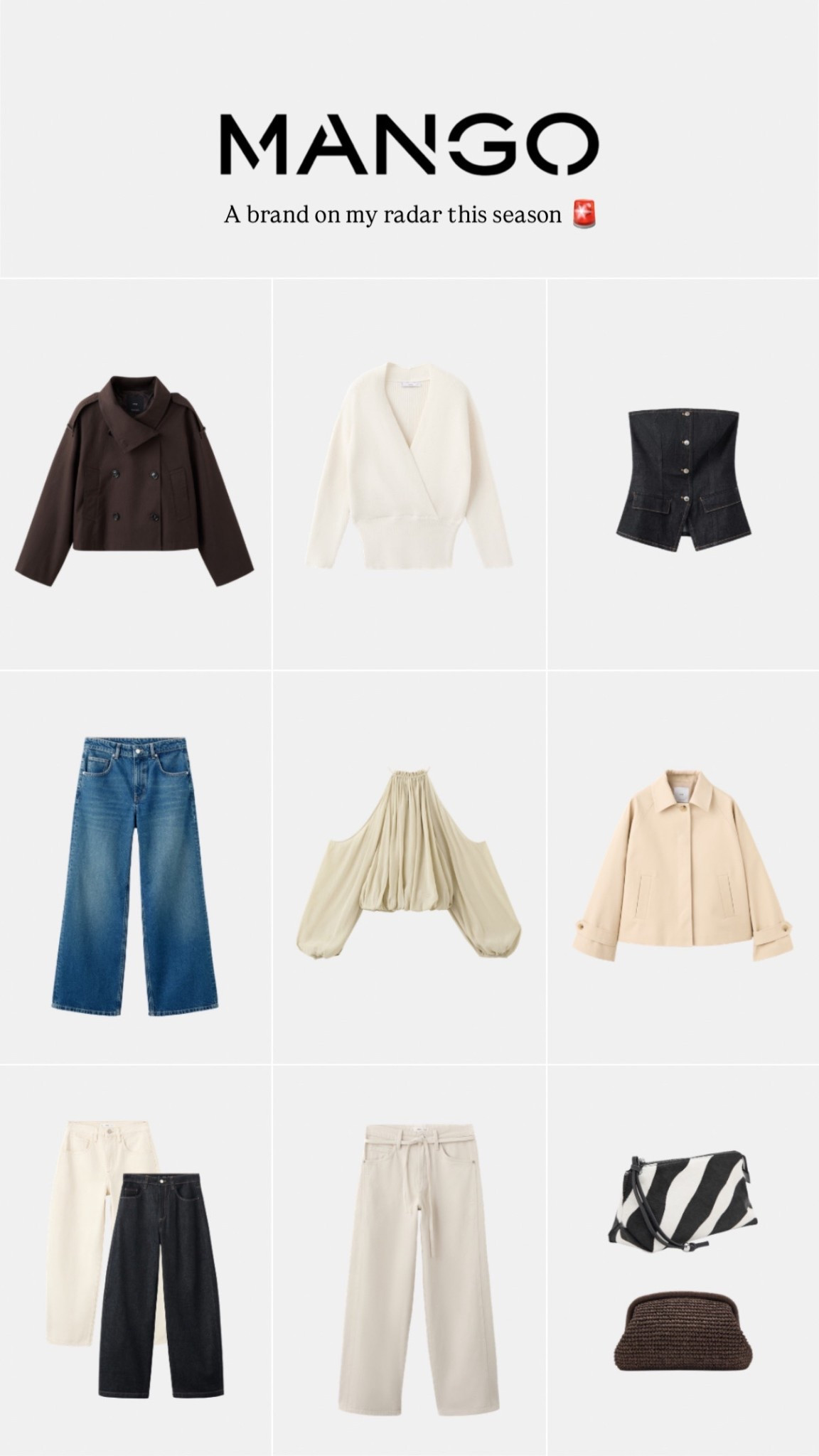 Mango new-in 

#LTKgrwm #LTKSeasonal #LTKootd