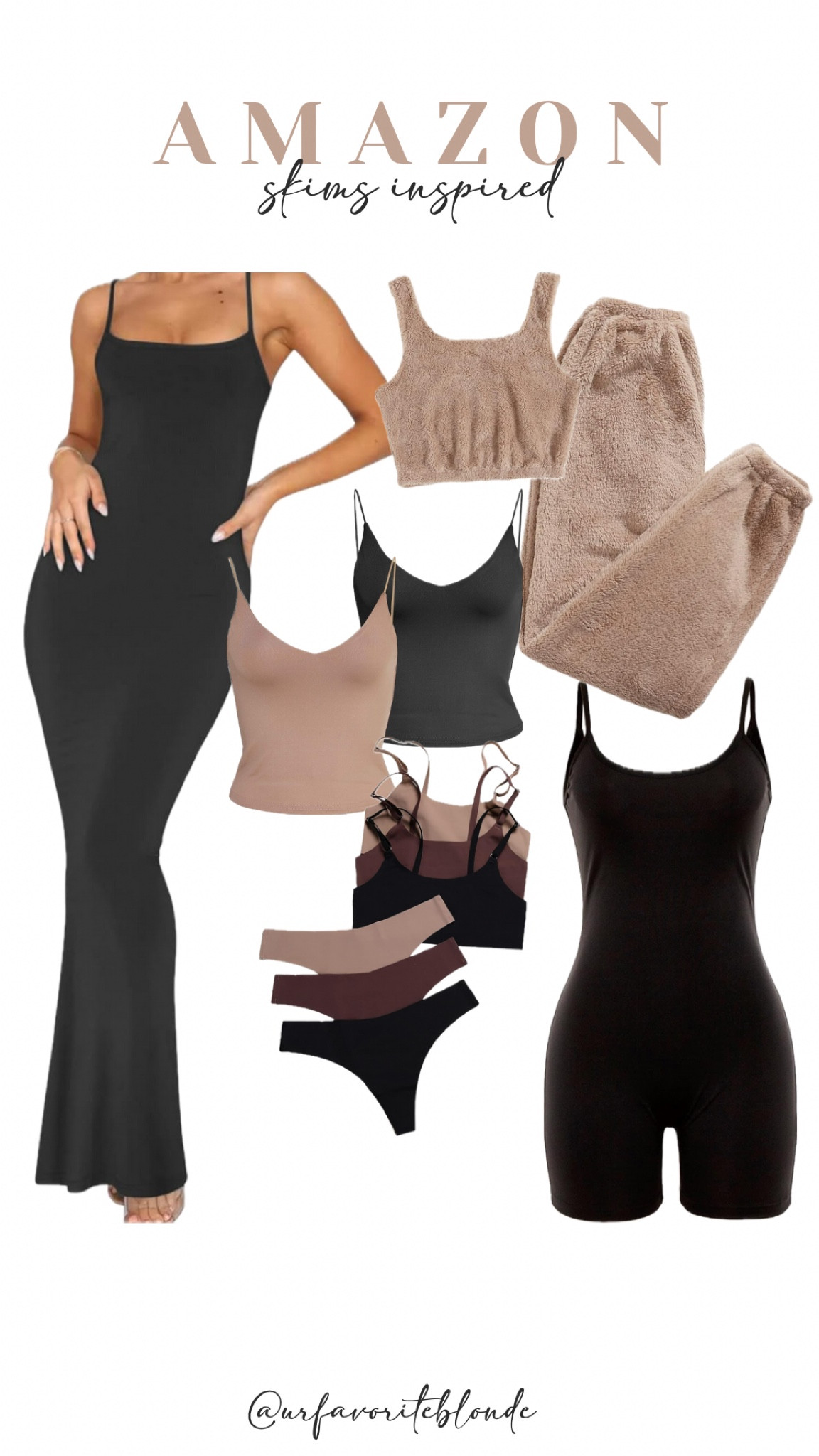 Amazon Finds | Skims
Inspired


#amazonfinds #skimsinspired #amazonbasics #amazonfashion #amazonbodysuit #oqqbodysuit
#amazonvirtualtryon #amazonootd #amazonmusthaves #skimsdress #skimsbodysuit #amazonfavorites