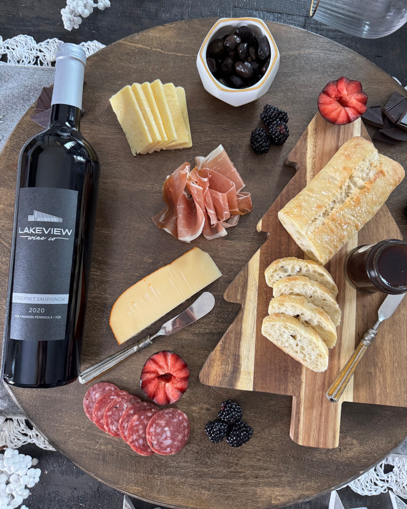 Charcuterie board season!! I love adding this Christmas tree cutting board to my large boards or using it on its own when I'm just making a small snack for one or two! 

#LTKholiday #LTKdatenight #LTKcanada