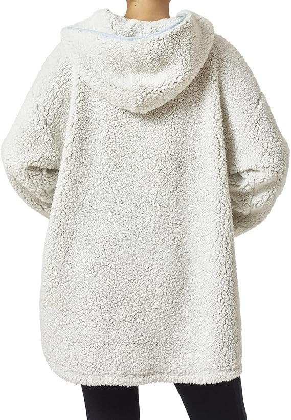 HUE Women's Quarter Zip Fleece Pullover | Amazon (US)