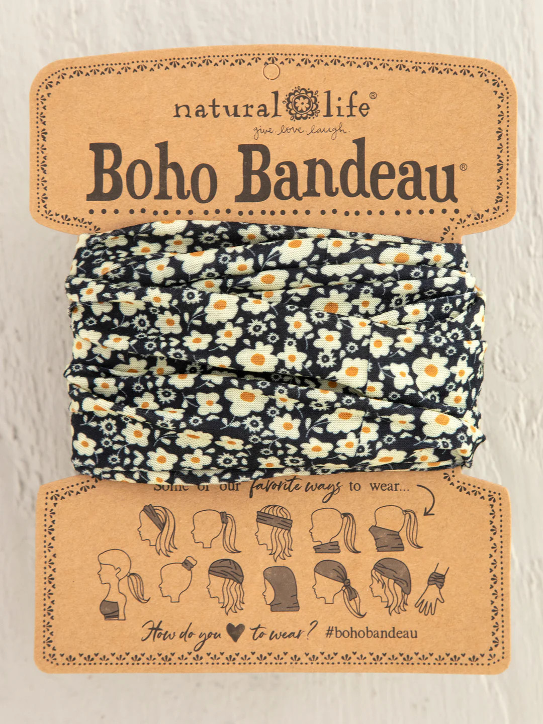 Full Boho Bandeau® Headband | Natural Life