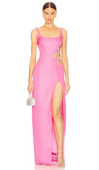 Bettina Dress in Flamingo Pink | Revolve Clothing (Global)