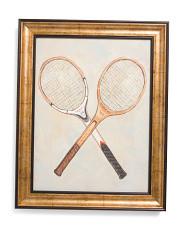 16x20 Vintage Tennis Rackets Wall Art | Marshalls