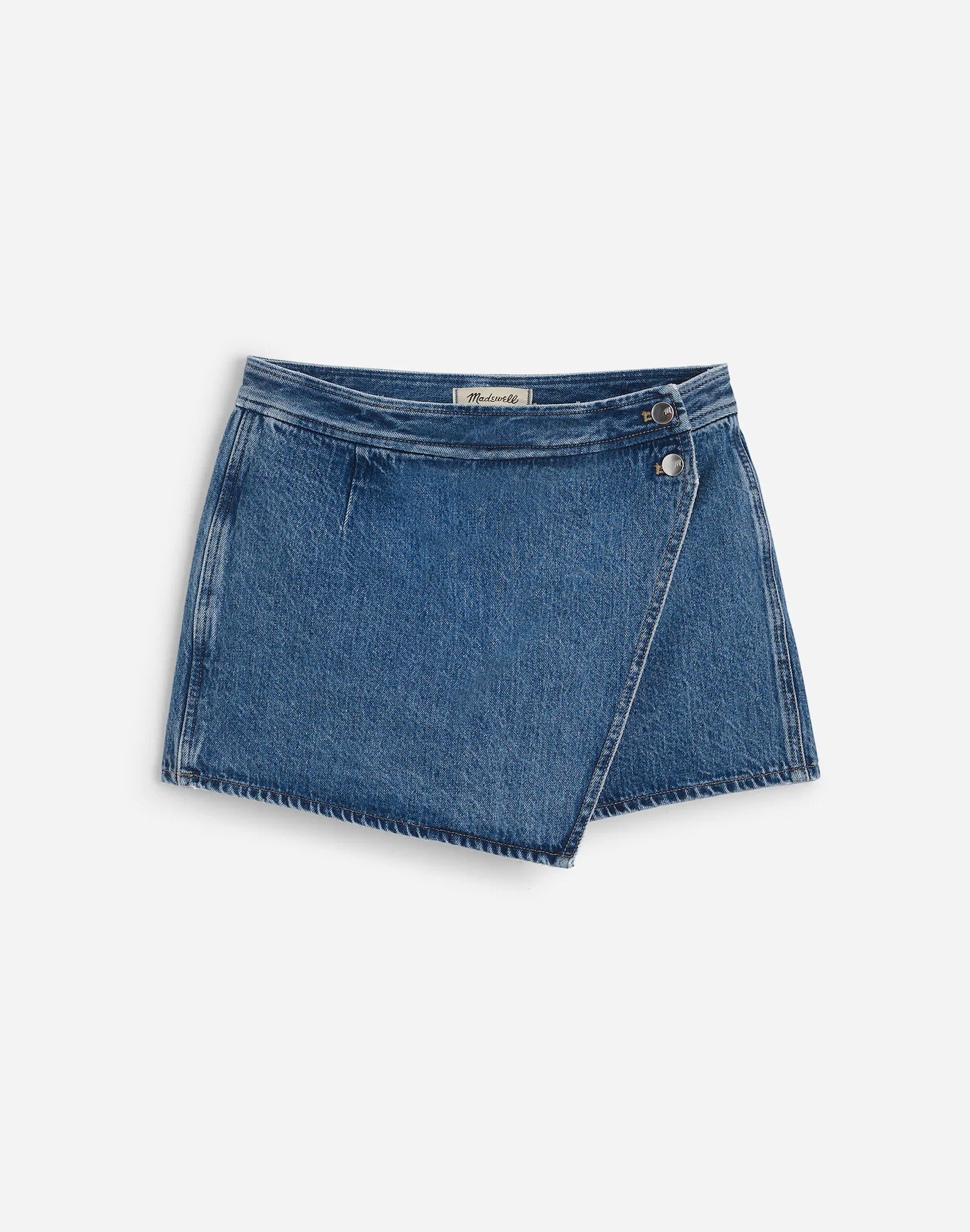 Denim Micro Mini Skort in Northam Wash | Madewell