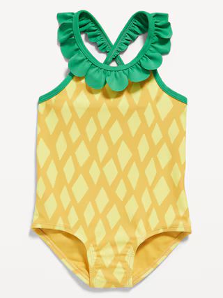 Printed Swimsuit for Toddler Girls | Old Navy (US)