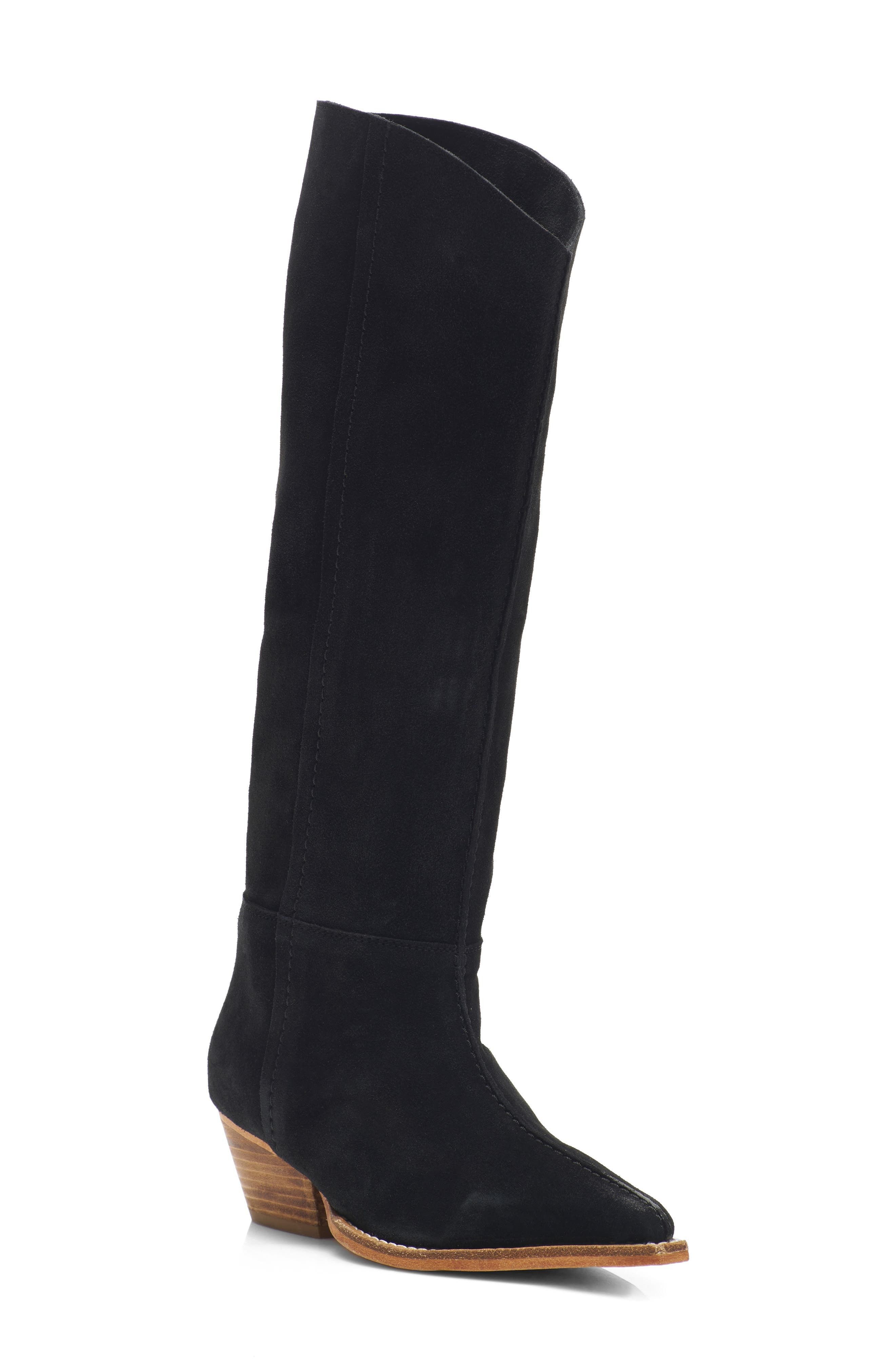 Free People Sway Knee High Boot in Black at Nordstrom, Size 11Us | Nordstrom