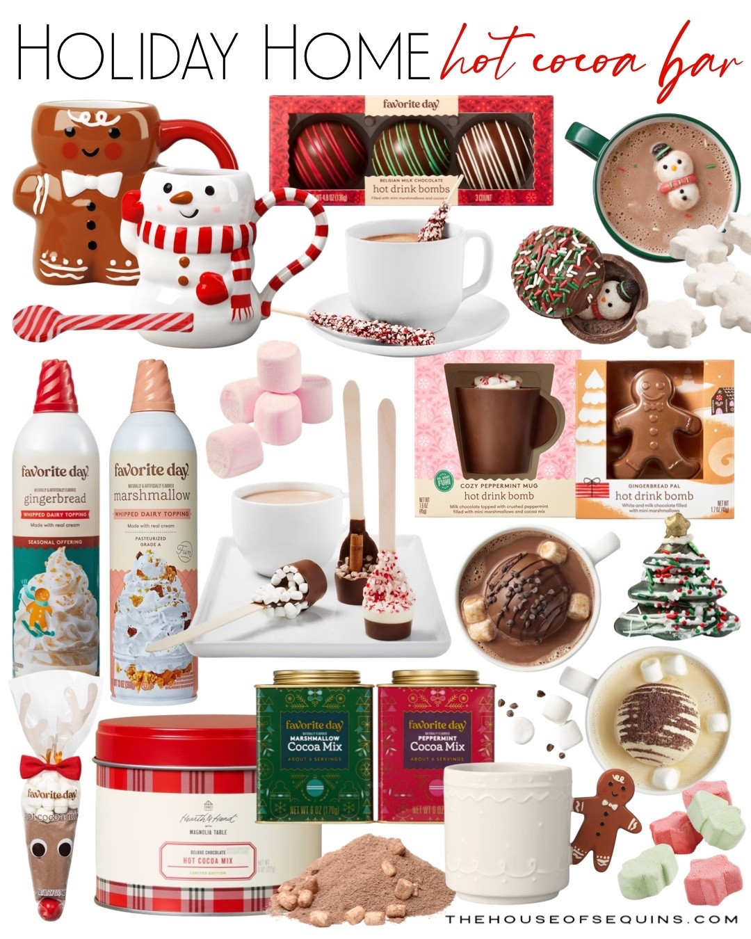 Shop hot cocoa bar cat essentials! Hot cocoa station, hot chocolate bombs, edible gifts, burr basket finds, brr basket cozy gifts 

#LTKHoliday #LTKFindsUnder50 #LTKHome