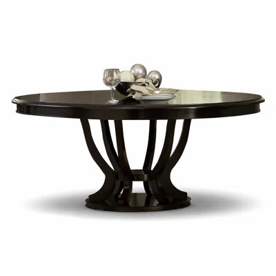 Dows Extendable Removable Leaf Rubberwood Dining Table | Wayfair North America