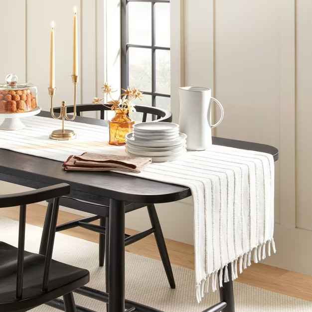 Staggered Metal Taper Candelabra Brass Finish - Hearth & Hand™ with Magnolia | Target