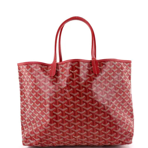 Pre-Owned Goyard Saint Louis Tote Coated Canvas PM in Red at Nordstrom, Size Medium | Nordstrom