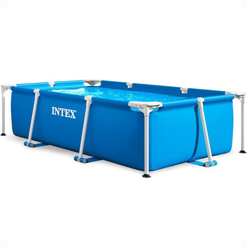 INTEX Above-Ground Swimming Pool Set, Rectangular Frame 86in x 23in | Amazon (US)