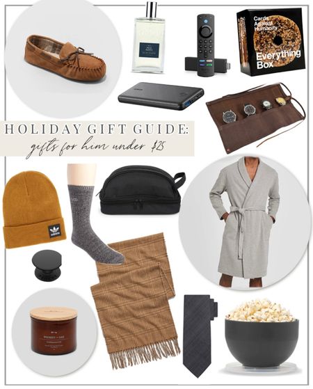 Holiday gift guide - gifts for him under $25! 

#holidaygifts #giftsforhim 

#LTKunder50 #LTKGiftGuide #LTKmens