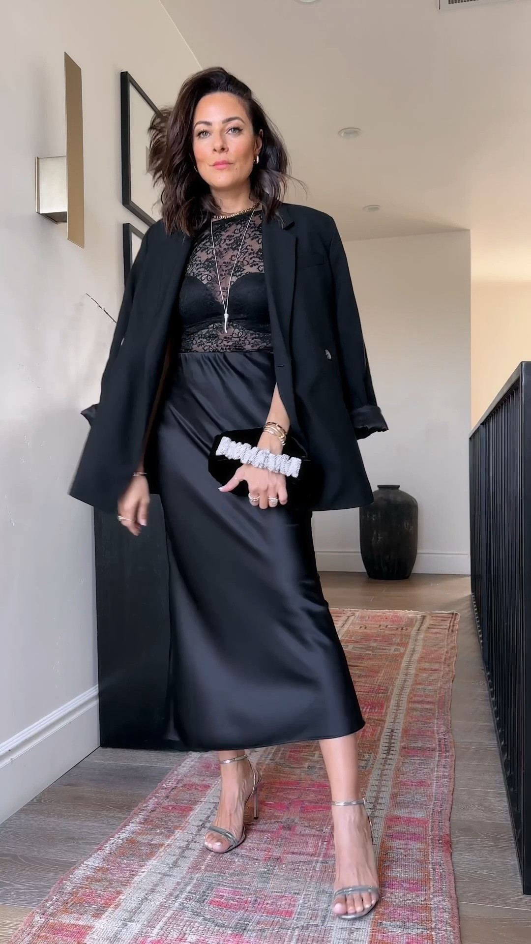 Crushing on all things lace, this top is budget friendly and looks great paired with satin for a night out! 🖤

#LTKSeasonal #LTKStyleTip #LTKVideo