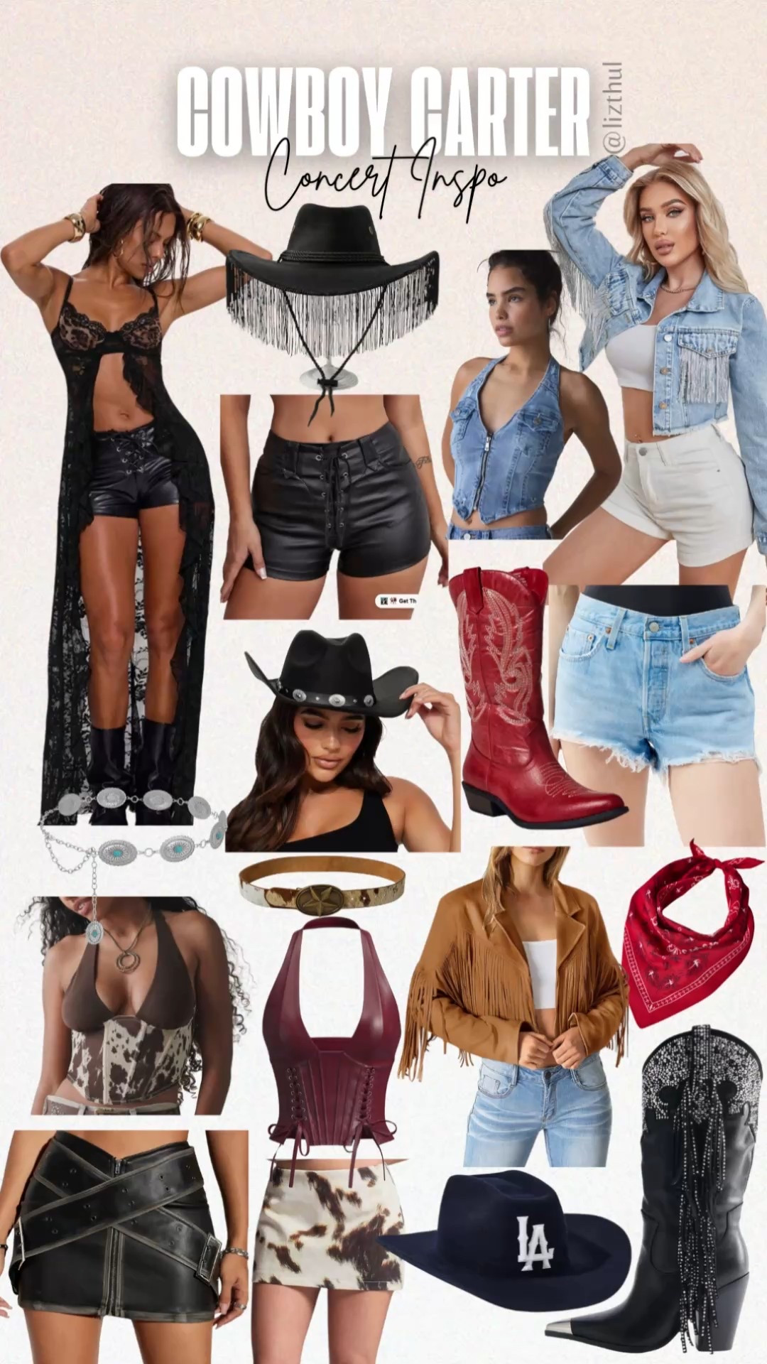 Cowboy Carter Outfit Inspo! 💋
