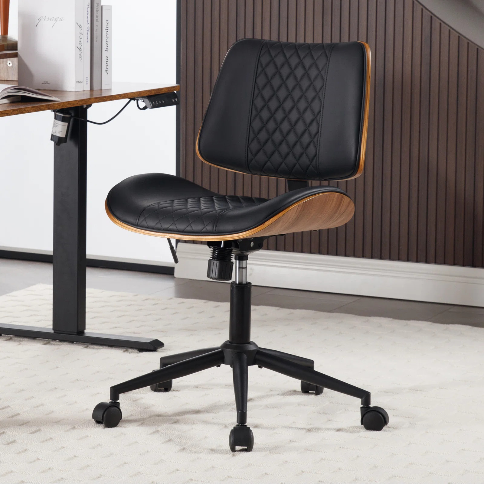 George Oliver Jeremiasz Faux Leather Task Chair & Reviews | Wayfair | Wayfair North America
