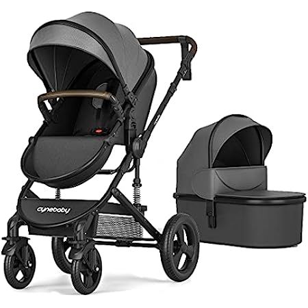 Mompush Meteor 2-in1 Baby Stroller with Bassinet Mode - Full-Size Baby Strollers for Fun Family Outi | Amazon (US)