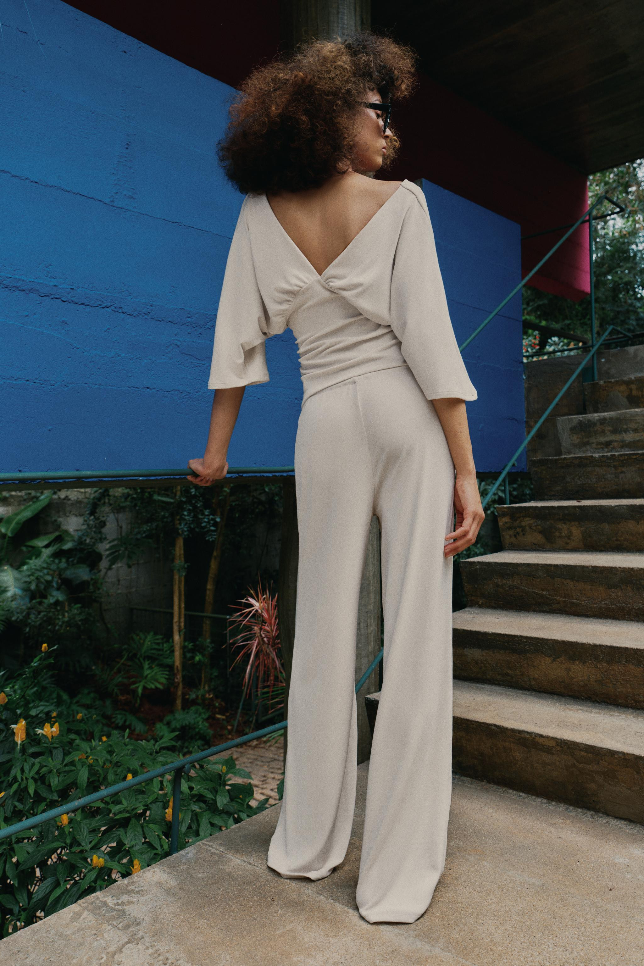 TEXTURED PALAZZO TROUSERS | Zara UK