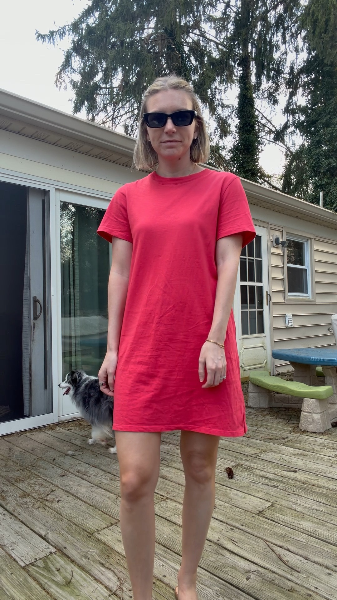 Just saw my dress today is on sale for $10!  I live in these dresses during the warmer months. Wearing xs petite  

#LTKootd #LTKPetite #LTKSaleAlert