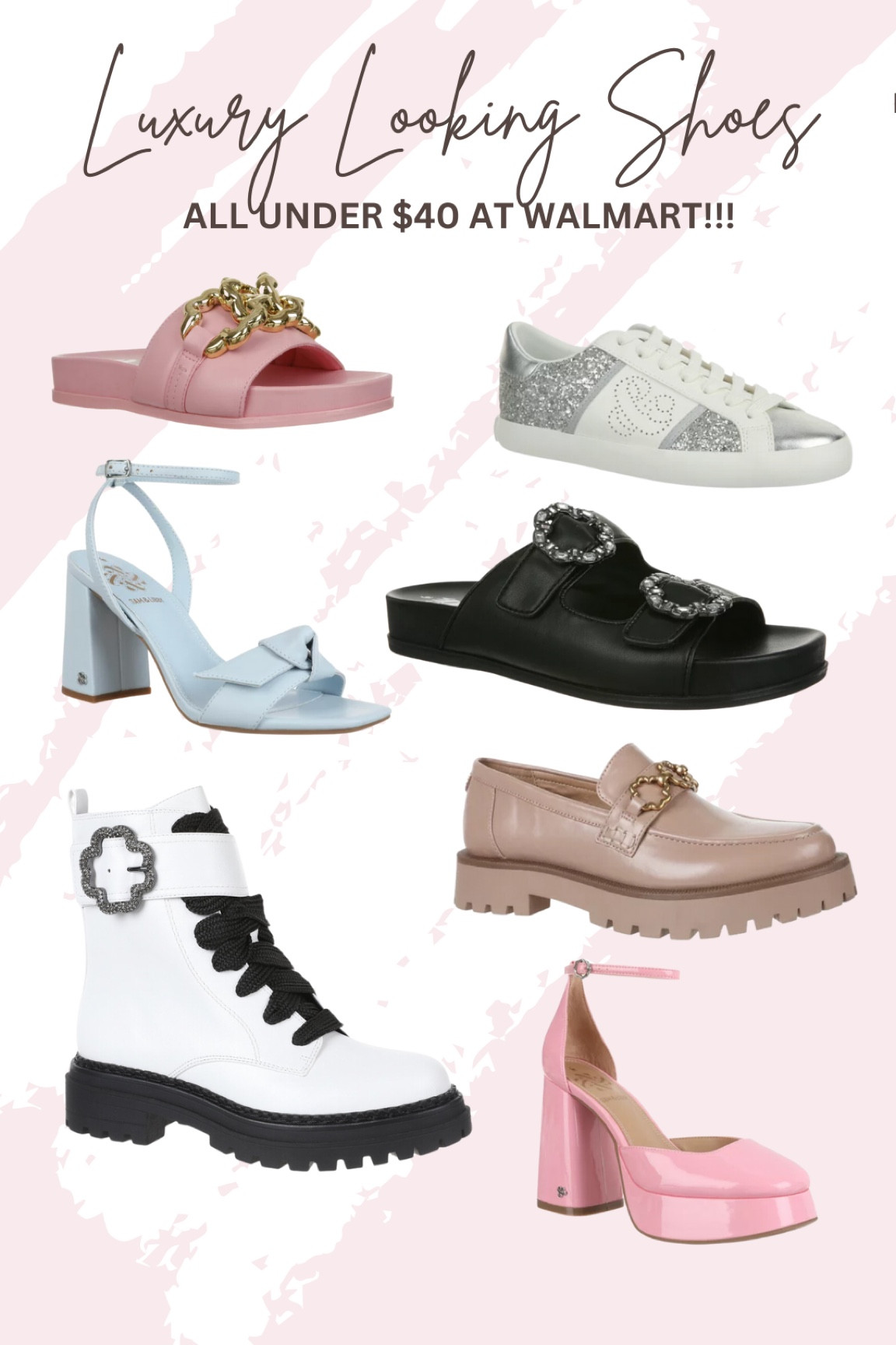 Footwear that looks designer is now available at Walmart for under $40!! 

#walmartpartner #walmartfashion @walmart @walmartfashion 

#LTKshoecrush #LTKstyletip #LTKSeasonal