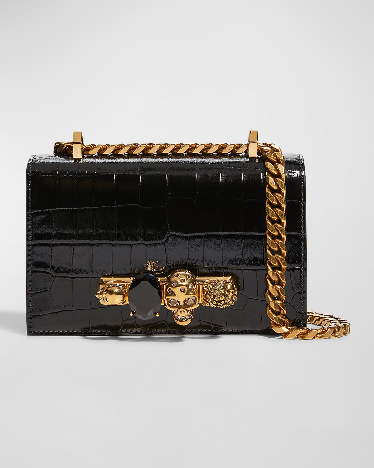 Mini Jeweled Satchel Bag | Neiman Marcus