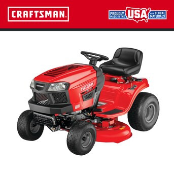 CRAFTSMAN T110 42-in 17.5-HP Gas Riding Lawn Mower | Lowe's