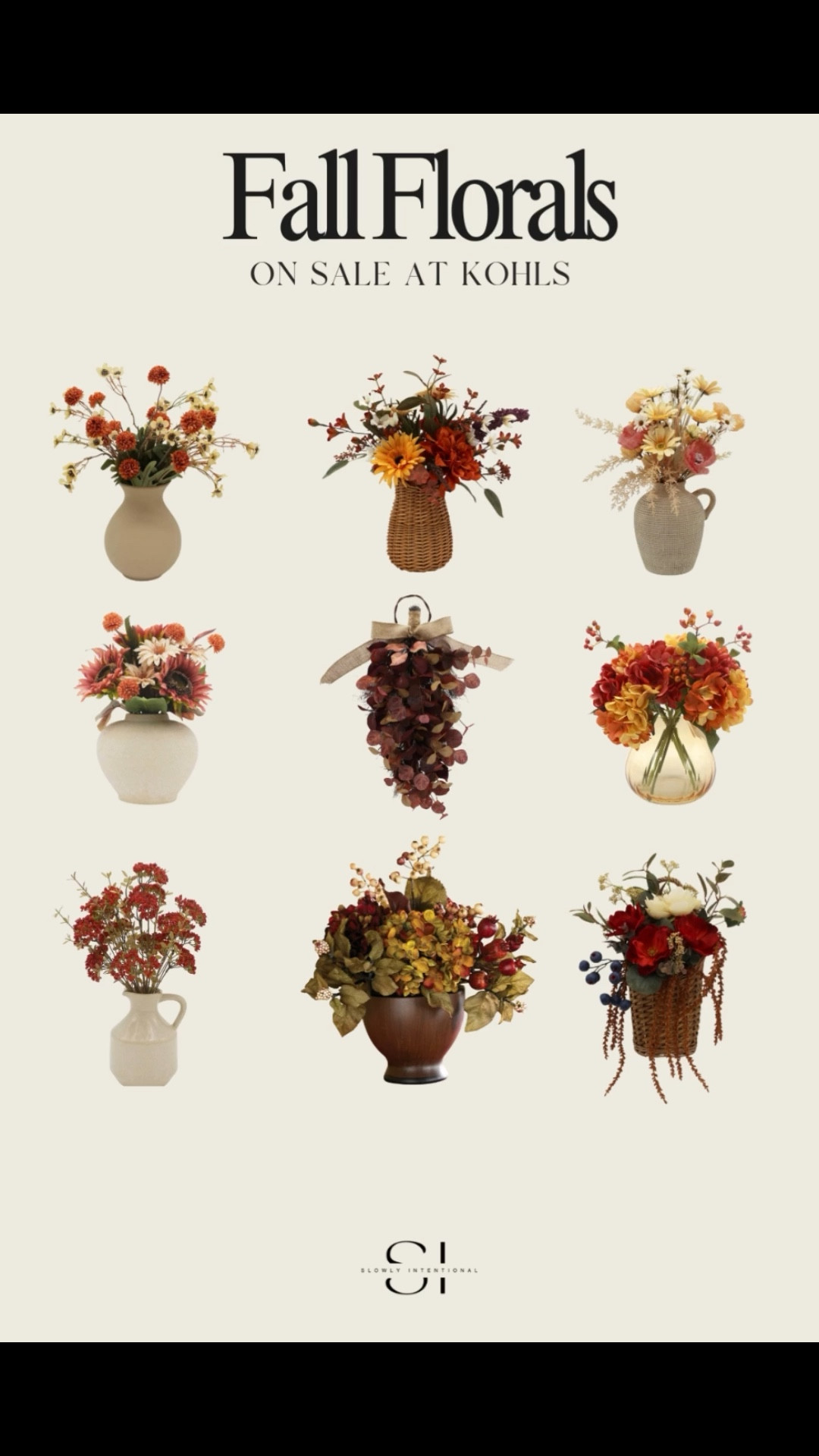 These fall florals at Kohl’s are too good to pass up! 🍂 From cozy vases to pretty baskets, they add the perfect touch of autumn to any room. And the best part? They’re all on sale, so you can bring those warm fall vibes home without spending a ton.

#LTKHome #LTKFallSale #LTKSeasonal