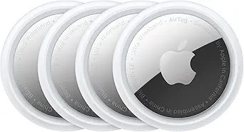 Apple AirTag (1st Generation) - 4 Pack. Keep Track of and find Your Keys, Wallet, Luggage, Backpa... | Amazon (US)