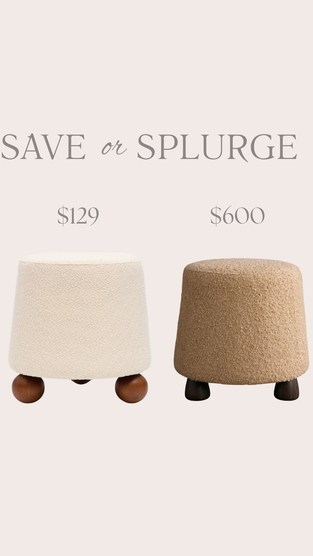 Save vs splurge 

#LTKHome