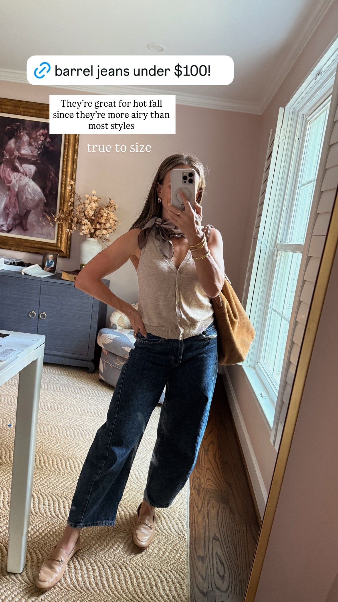 These barrel jeans for under $100 are SO GOOD! They’re great for hot fall since they’re more airy than most styles and true to size. Use code AFLTK for 25% off! 

#LTKStyleTip #LTKSeasonal #LTKFindsUnder100