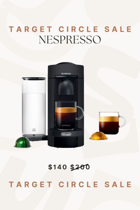 Target Circle Sale is live and the Nespresso is part of it! 

Target circle sale, Target kitchen, home appliances, coffee, nespresso on sale

#LTKxTarget #LTKsalealert #LTKhome