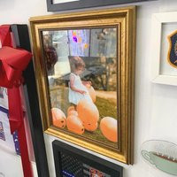 Classic Vintage Ornate 10x18 Gold Picture Frame With Real Glass - Elegant Square Wall Art | Etsy (US)